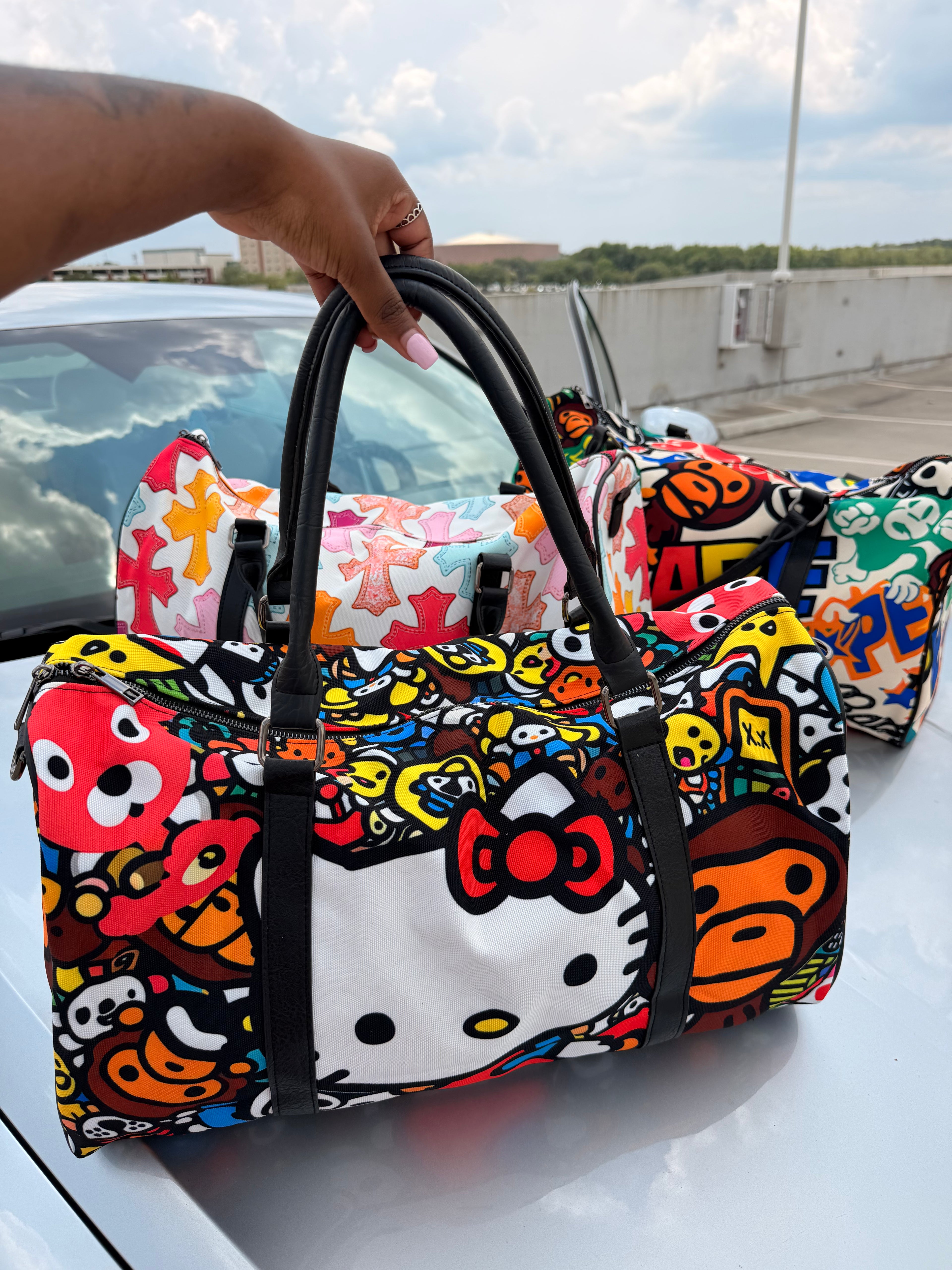 Bape X HK Duffle